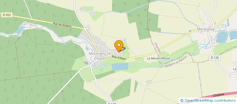 localisation de l'entreprise MADAME CHRISTELLE BEAUVAIS à MONTIGNY-LE-CHARTIF