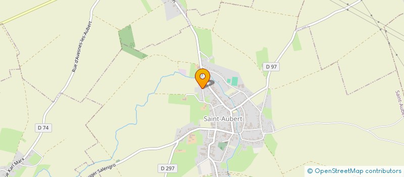 localisation de l'entreprise MADAME CHRISTELLE BECART à SAINT-AUBERT