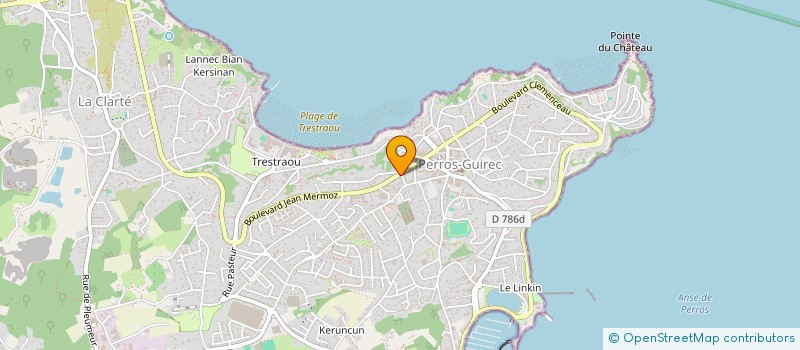 localisation de l'entreprise MADAME CHRISTELLE BECUWE  PONTMAIN