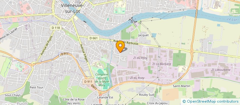 localisation de l'entreprise MADAME CHRISTELLE BELLOT à VILLENEUVE SUR LOT