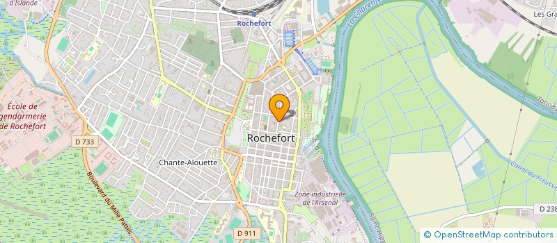 localisation de l'entreprise MADAME CHRISTELLE BELLOT à ROCHEFORT