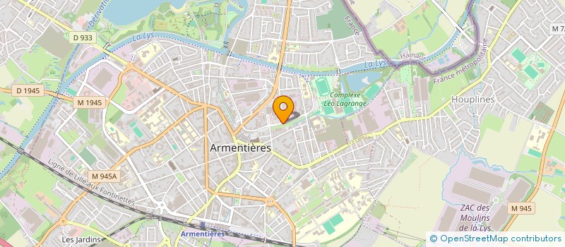 localisation de l'entreprise MADAME CHRISTELLE BENCHERIF  ARMENTIERES