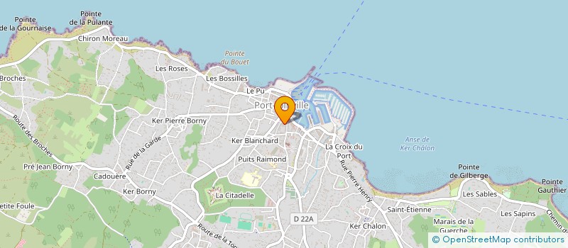 localisation de l'entreprise MADAME CHRISTELLE BERLIVET à L'ILE-D'YEU