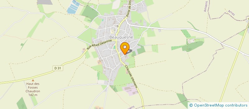 localisation de l'entreprise MADAME CHRISTELLE BERNARD  GROUCHES-LUCHUEL