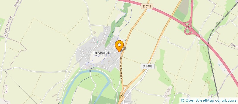 localisation de l'entreprise MADAME CHRISTELLE BERNARDIN  ECHIRE