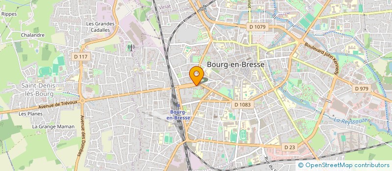 localisation de l'entreprise MADAME CHRISTELLE BERNIGAUD à BOURG-EN-BRESSE