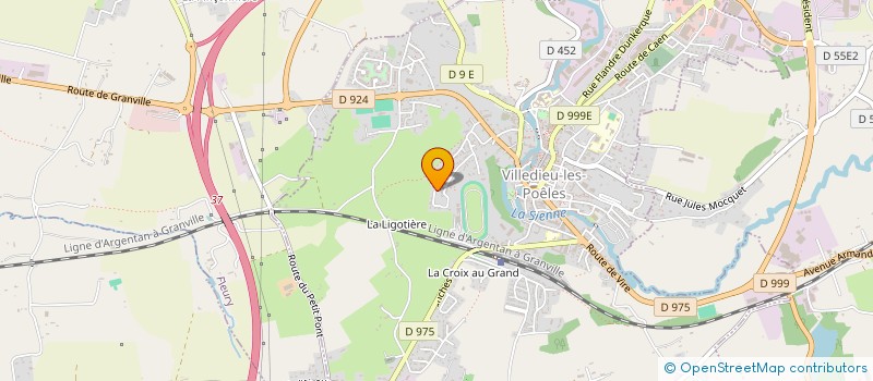 localisation de l'entreprise MADAME CHRISTELLE BERNY  VILLEDIEU-LES-POELES-ROUFFIGNY