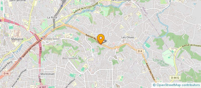 localisation de l'entreprise MADAME CHRISTELLE BERTELLI à MARSEILLE