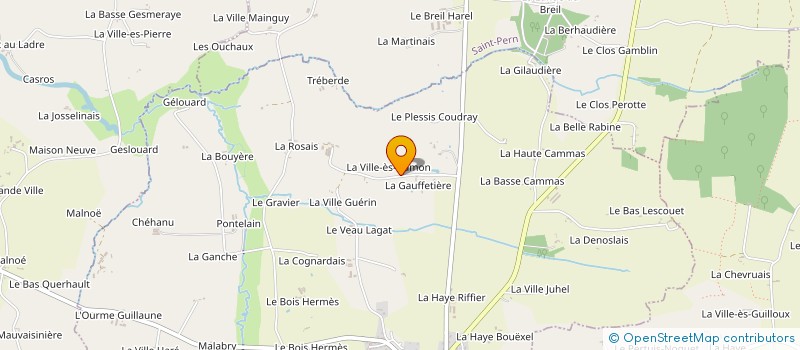 localisation de l'entreprise MADAME CHRISTELLE BESNARD à MONTAUBAN-DE-BRETAGNE
