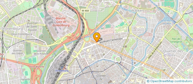 localisation de l'entreprise MADAME CHRISTELLE BESSON à STRASBOURG