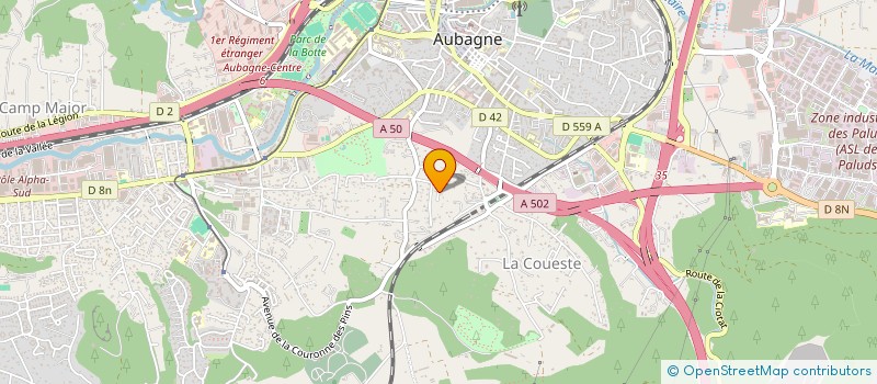 localisation de l'entreprise MADAME CHRISTELLE BETARD à AUBAGNE