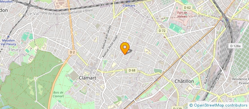 localisation de l'entreprise MADAME CHRISTELLE BHADHOODHEEN-KHAN à CLAMART