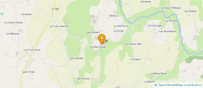 localisation de l'entreprise MADAME CHRISTELLE BIDAN à PLOUGUENAST-LANGAST