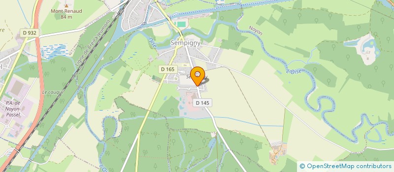 localisation de l'entreprise MADAME CHRISTELLE BIENAIME  SEMPIGNY