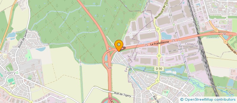 localisation de l'entreprise MADAME CHRISTELLE BIGOT  TIGERY