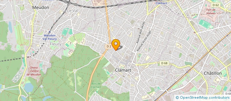 localisation de l'entreprise MADAME CHRISTELLE BIONAZ à CLAMART