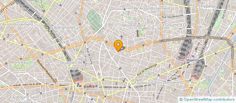 localisation de l'entreprise MADAME CHRISTELLE BLAISE  PARIS