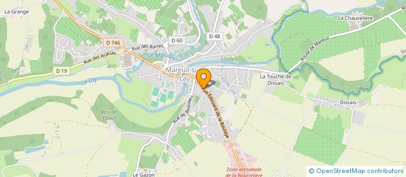 localisation de l'entreprise MADAME CHRISTELLE BLAIZEAU à MAREUIL-SUR-LAY-DISSAIS