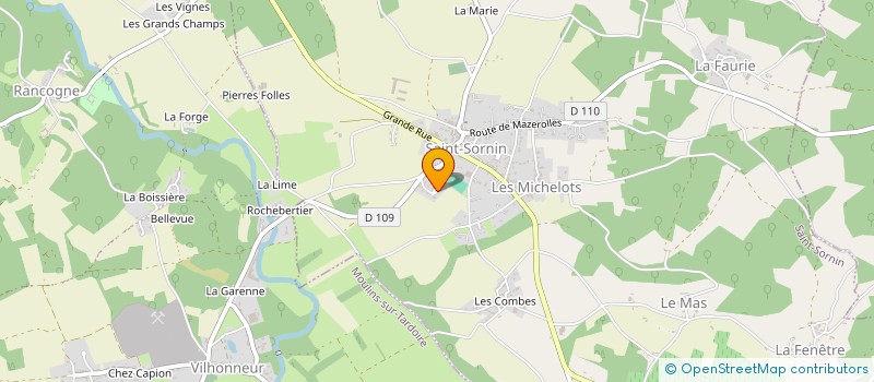 localisation de l'entreprise MADAME CHRISTELLE BLANCHARD à SAINT-SORNIN