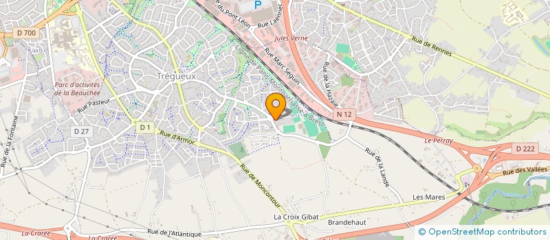 localisation de l'entreprise MADAME CHRISTELLE BLANCHET à TREGUEUX