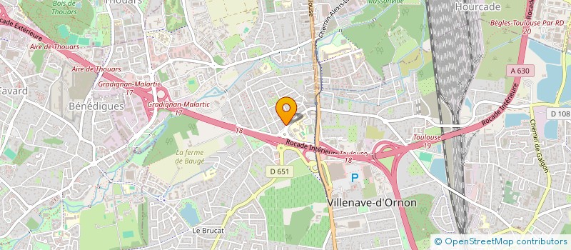 localisation de l'entreprise MADAME CHRISTELLE BLEYNIE  VILLENAVE-D'ORNON