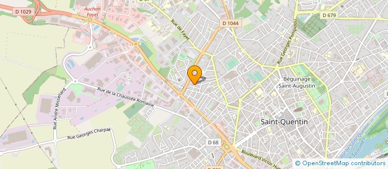 localisation de l'entreprise MADAME CHRISTELLE BLONDEAU à SAINT-QUENTIN