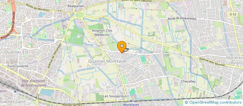 localisation de l'entreprise MADAME CHRISTELLE BOIS à AVIGNON