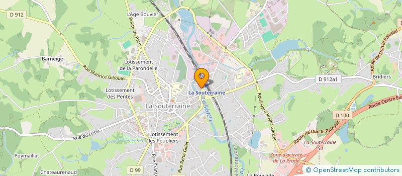 localisation de l'entreprise MADAME CHRISTELLE BONNAUD à SAINT-AGNANT-DE-VERSILLAT