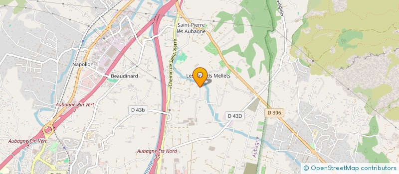 localisation de l'entreprise MADAME CHRISTELLE BONNETY à AUBAGNE