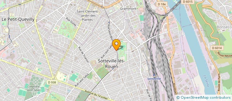 localisation de l'entreprise MADAME CHRISTELLE BONS à SOTTEVILLE-LES-ROUEN