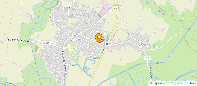 localisation de l'entreprise MADAME CHRISTELLE BOQUET  ANGLES