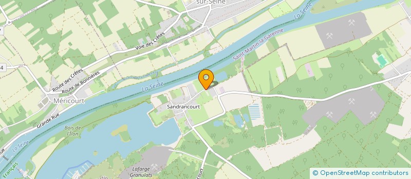 localisation de l'entreprise MADAME CHRISTELLE BOSCHAT  SAINT-MARTIN-LA-GARENNE