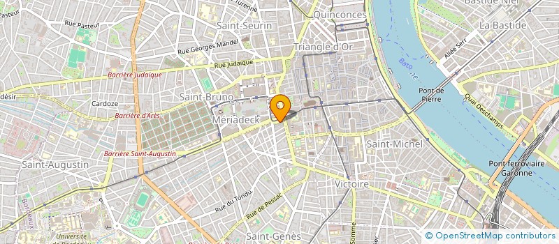 localisation de l'entreprise MADAME CHRISTELLE BOTTREAU  BORDEAUX