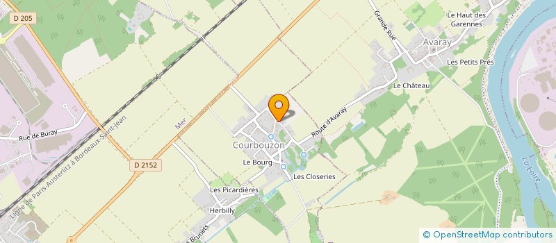 localisation de l'entreprise MADAME CHRISTELLE BOUCHER  COURBOUZON