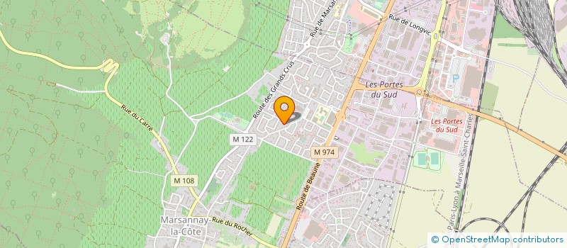 localisation de l'entreprise MADAME CHRISTELLE BOUILLOT à MARSANNAY-LA-COTE