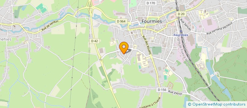 localisation de l'entreprise MADAME CHRISTELLE BOULANDET  FOURMIES