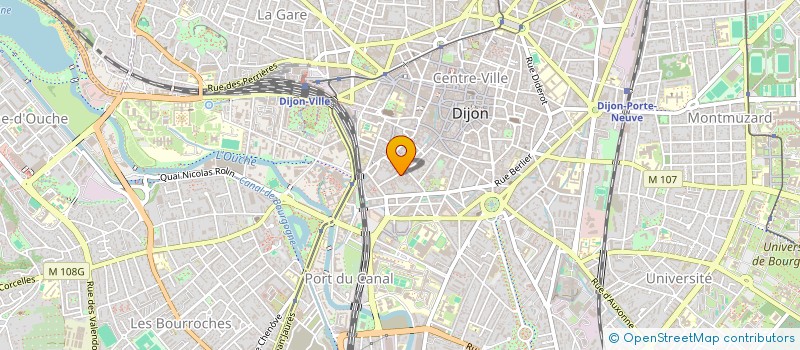 localisation de l'entreprise MADAME CHRISTELLE BOULIN à DIJON