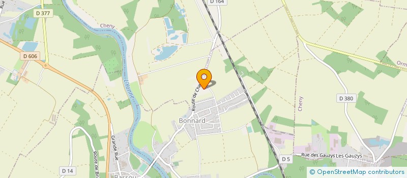 localisation de l'entreprise MADAME CHRISTELLE BOURSIER  BONNARD