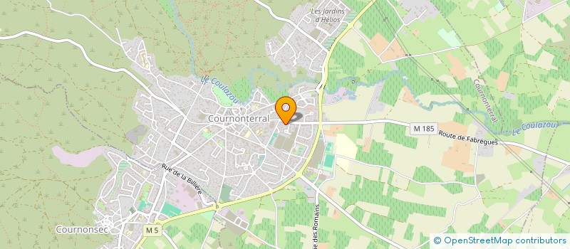 localisation de l'entreprise MADAME CHRISTELLE BOUSQUET à COURNONTERRAL