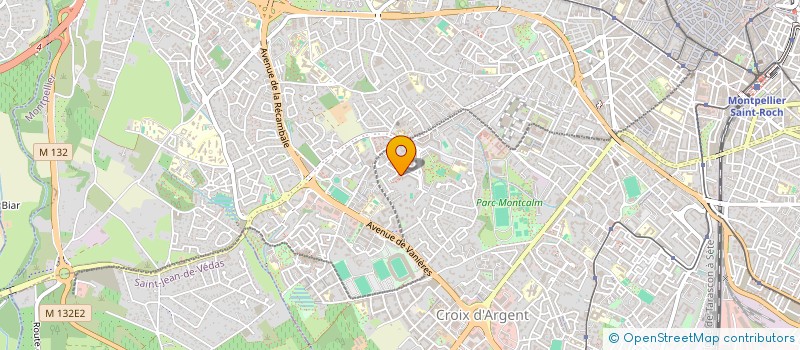 localisation de l'entreprise MADAME CHRISTELLE BOUTIN à MONTPELLIER