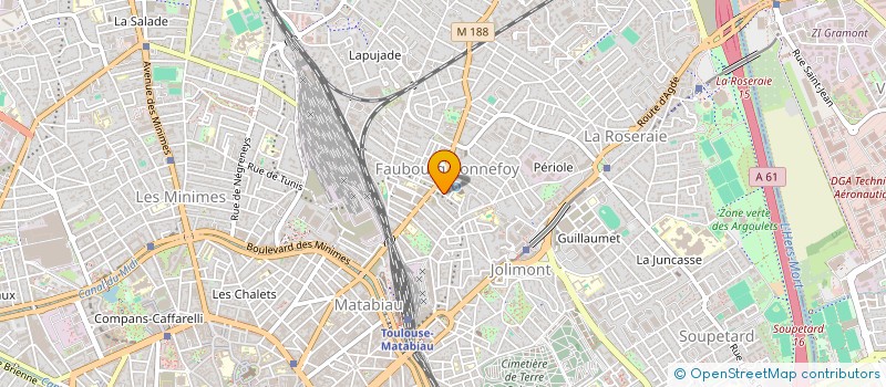 localisation de l'entreprise MADAME CHRISTELLE BOUVET à TOULOUSE