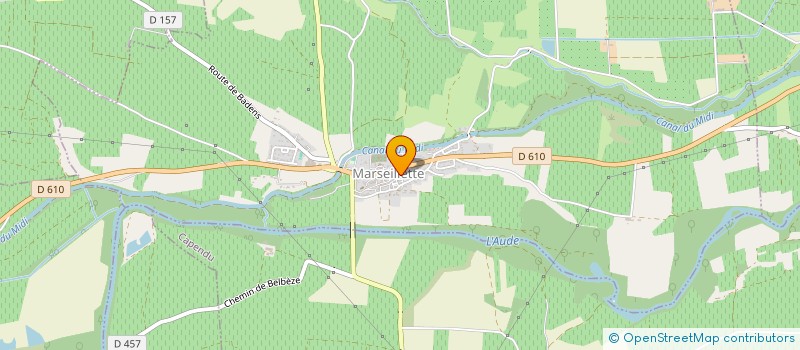 localisation de l'entreprise MADAME CHRISTELLE BOYET  MARSEILLETTE