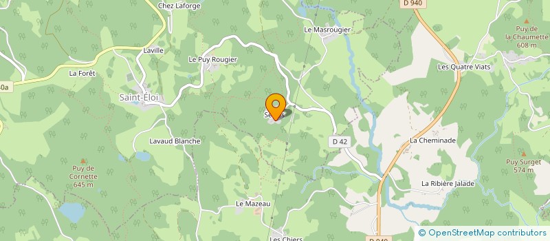 localisation de l'entreprise MADAME CHRISTELLE BRAJAT à SAINT-ELOI