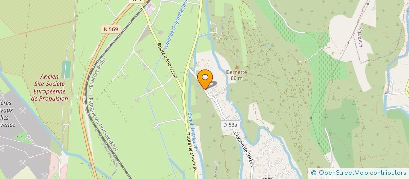 localisation de l'entreprise MADAME CHRISTELLE BRAND  ISTRES