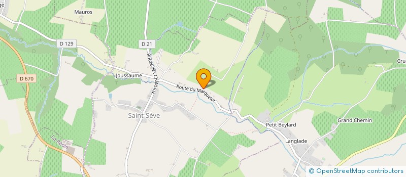 localisation de l'entreprise MADAME CHRISTELLE BRANDELY  SAINT-SEVE