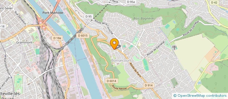 localisation de l'entreprise MADAME CHRISTELLE BRAULT  BONSECOURS