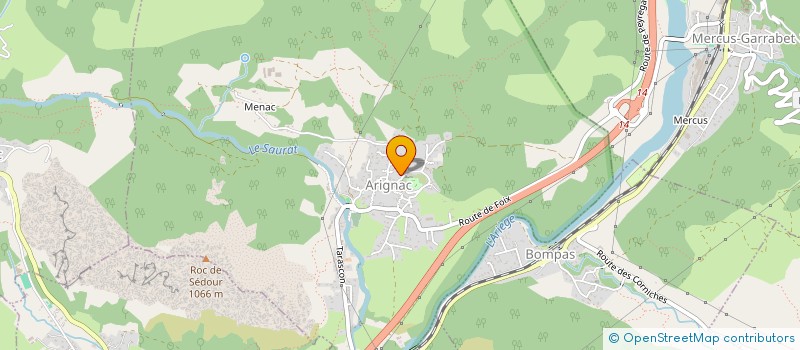 localisation de l'entreprise MADAME CHRISTELLE BRAY à ARIGNAC
