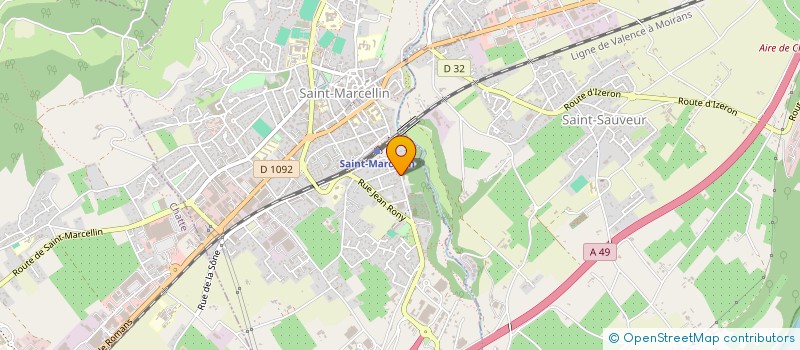 localisation de l'entreprise MADAME CHRISTELLE BRIA à SAINT-MARCELLIN