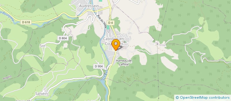 localisation de l'entreprise MADAME CHRISTELLE BROSSE à CASTILLON-EN-COUSERANS