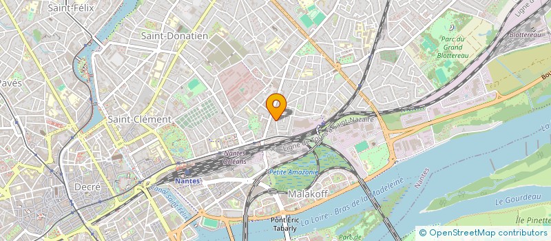 localisation de l'entreprise MADAME CHRISTELLE BROSSET  NANTES